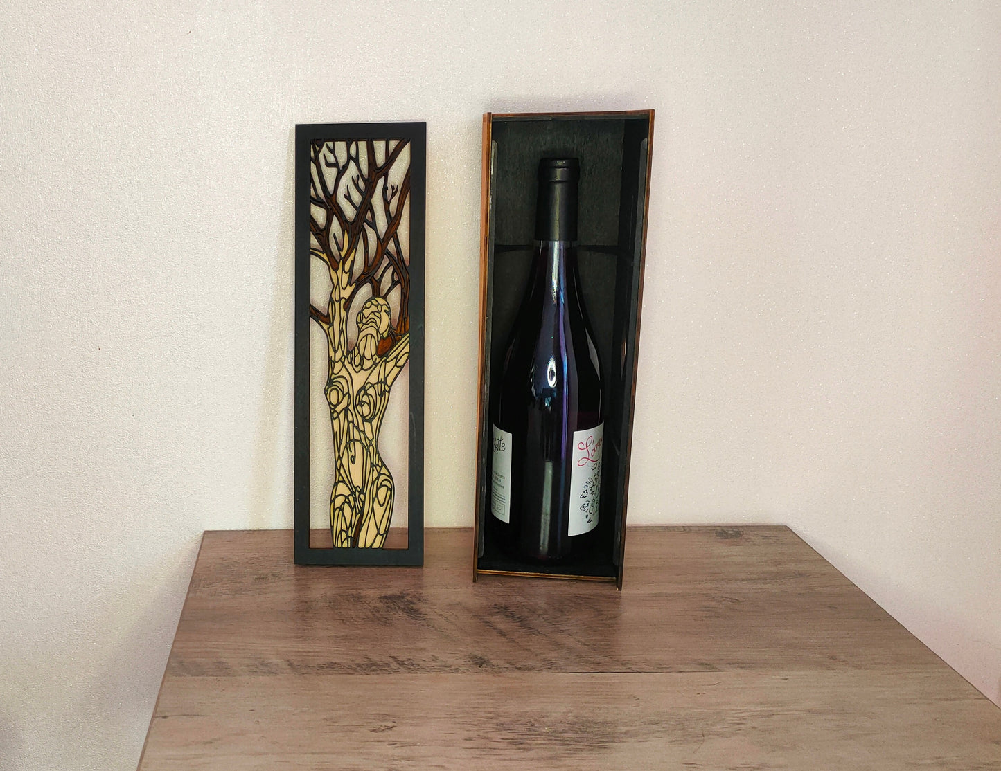Coffret pour bouteilles de vin