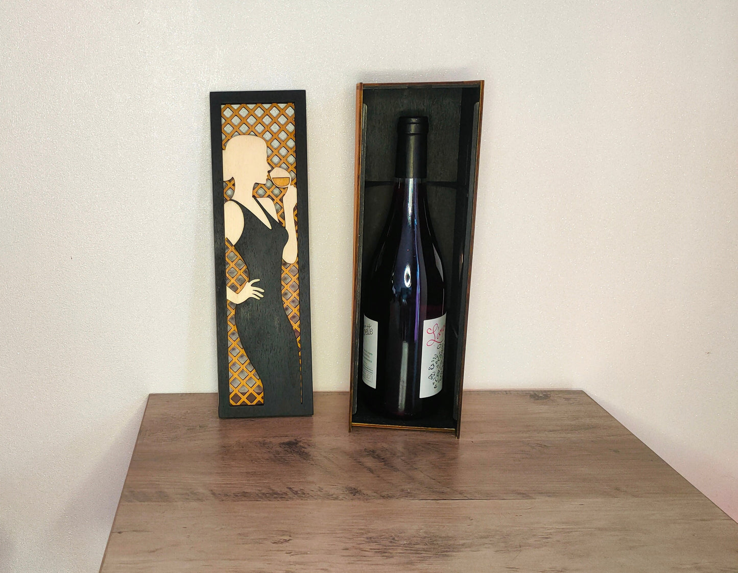 Coffret pour bouteilles de vin