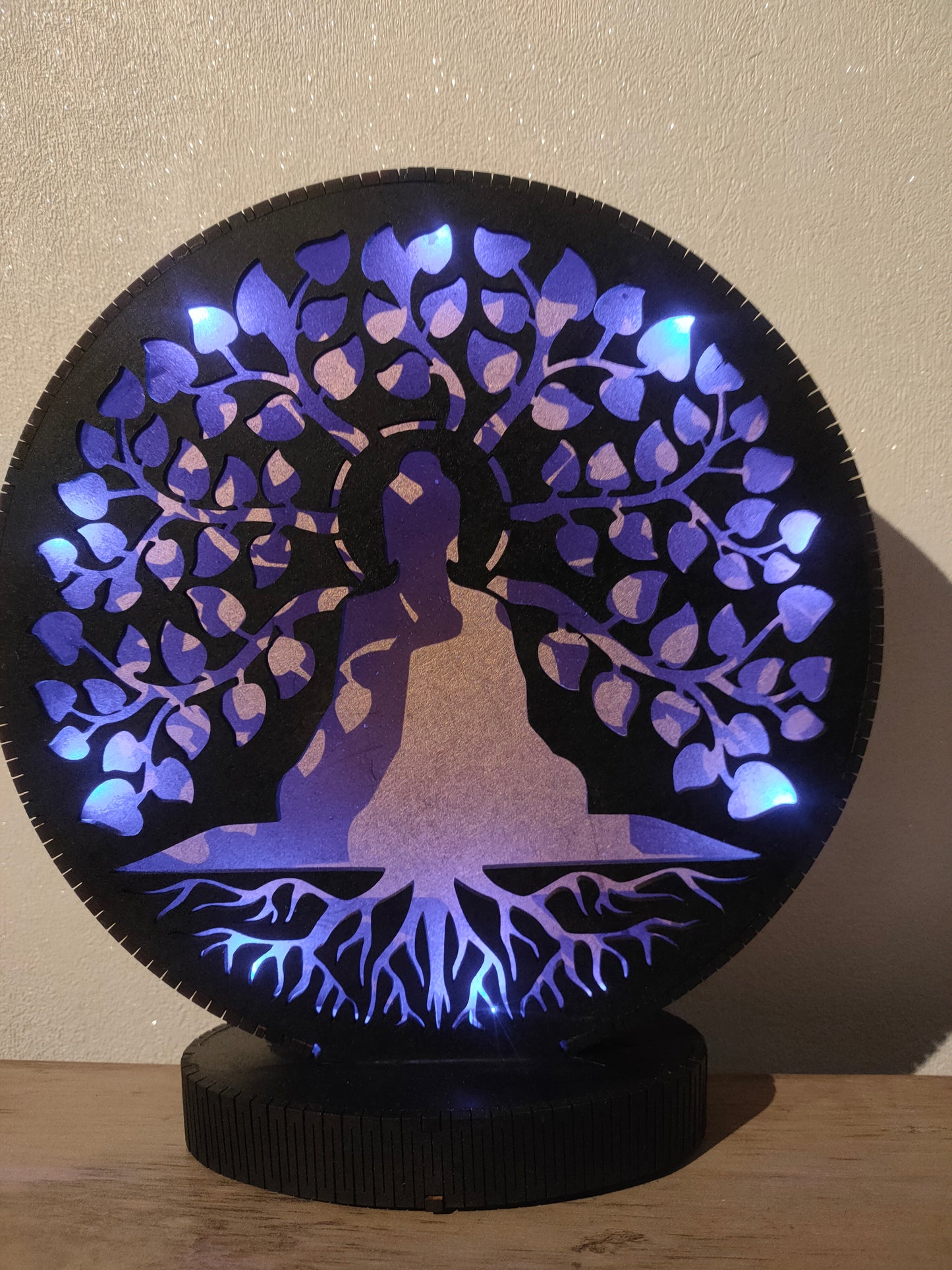 Lampe Bouddha