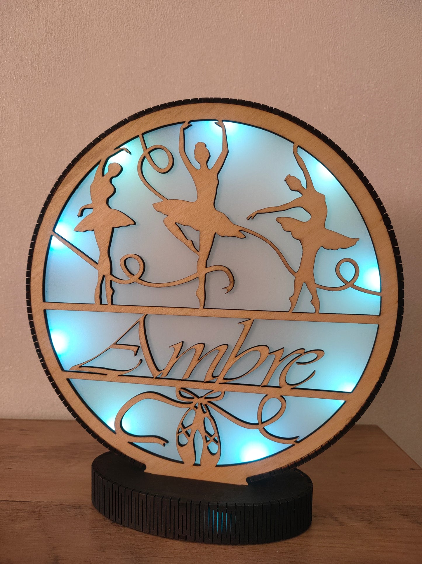 Lampe Danseuse personnalisable