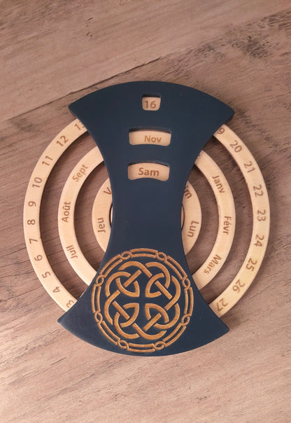 Calendrier Perpétuel  à accrocher ou poser