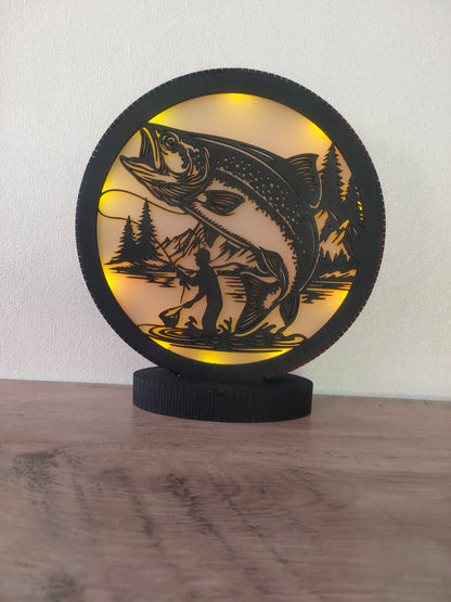 Lampe Pêcheur Truite 2