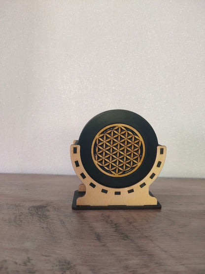 Sous verre Bois Époxy