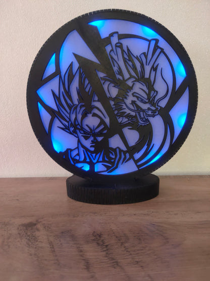 Lampe Dragon Bull Z Goku Shenron