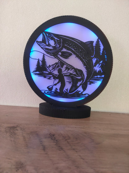 Lampe Pêcheur Truite 2