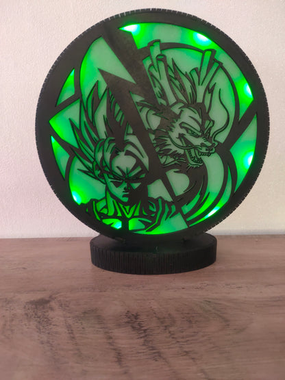 Lampe Dragon Bull Z Goku Shenron