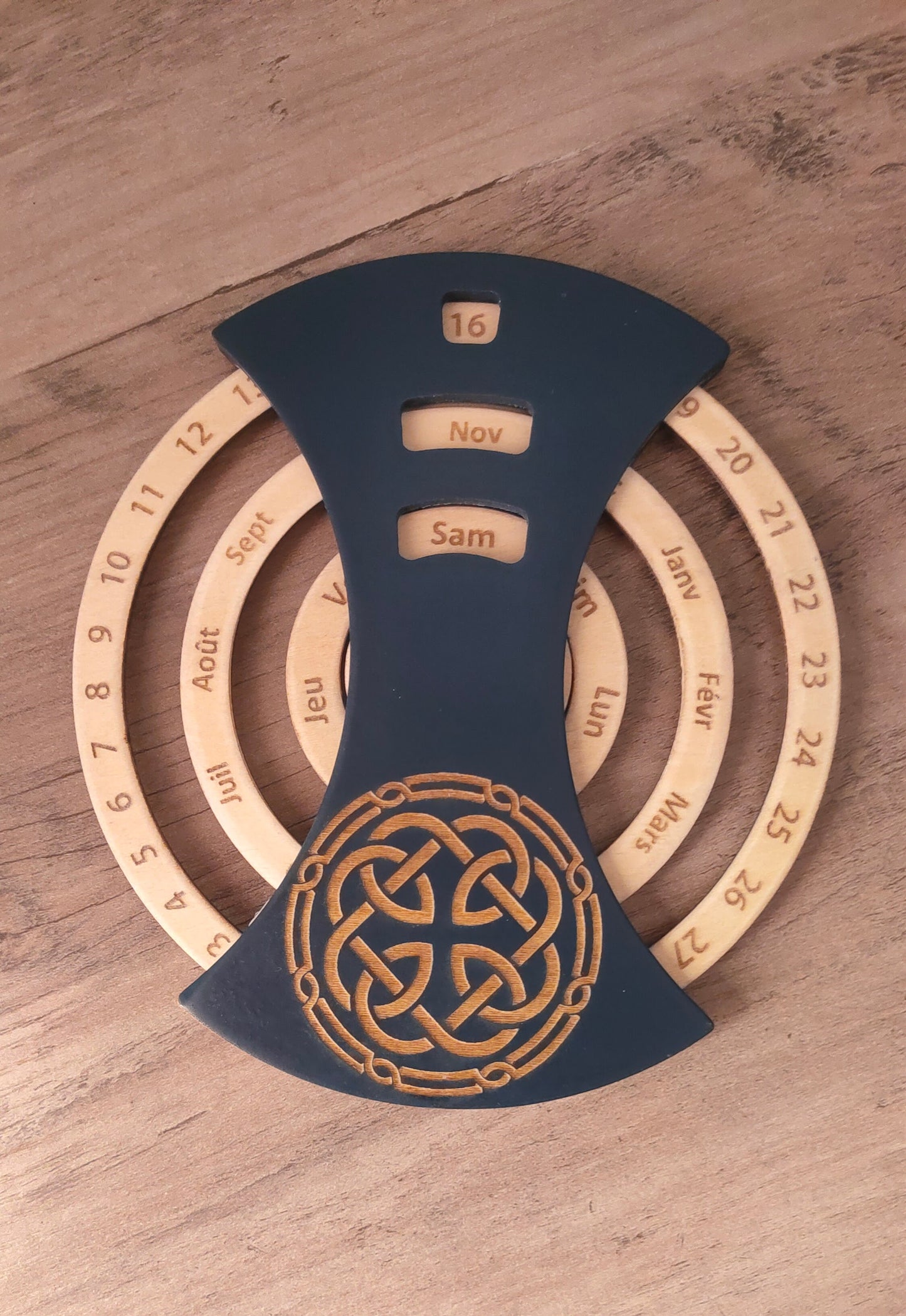 Calendrier Perpétuel  à accrocher ou poser