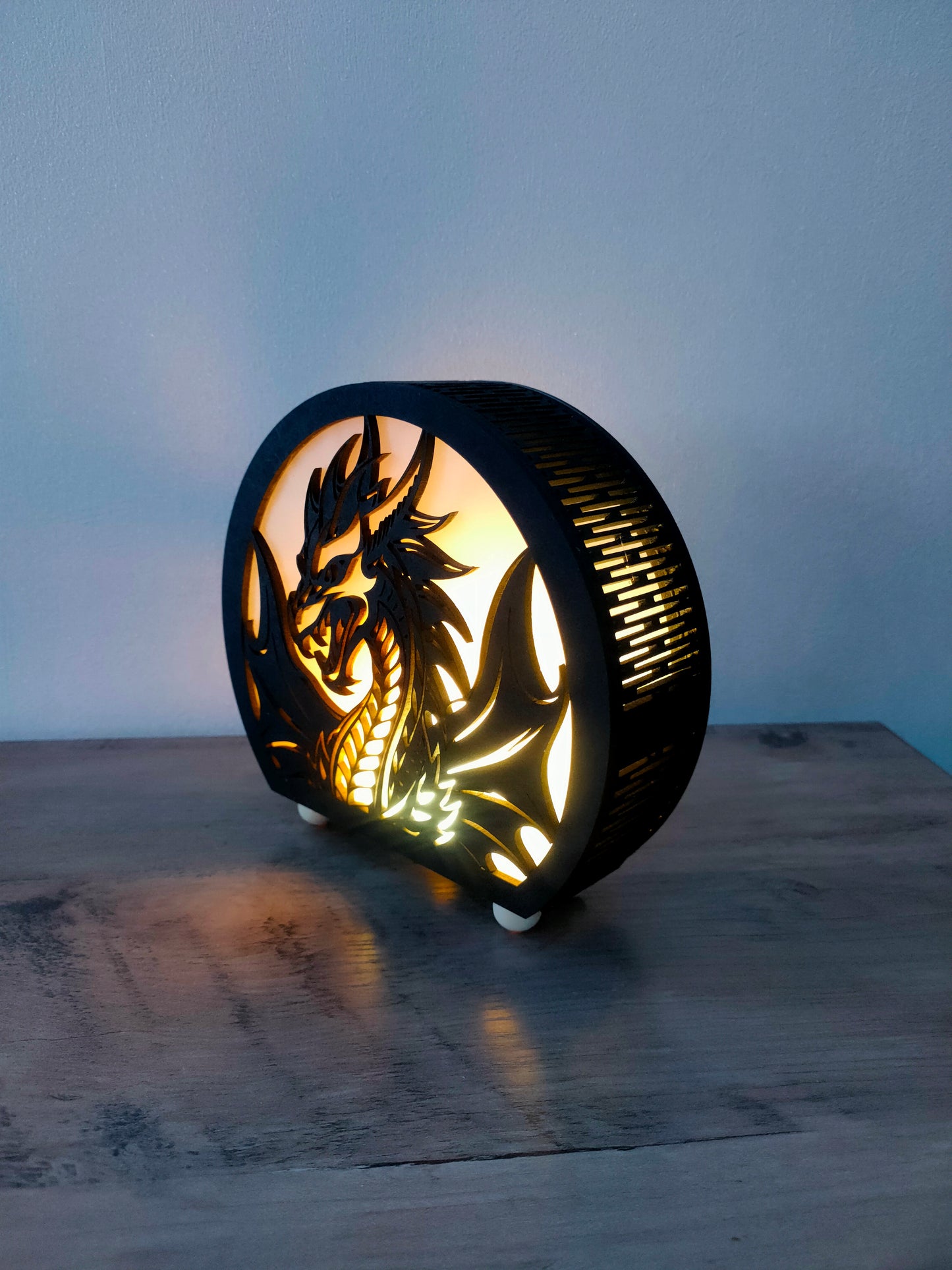 Lanterne Dragon Double face Mdle 2