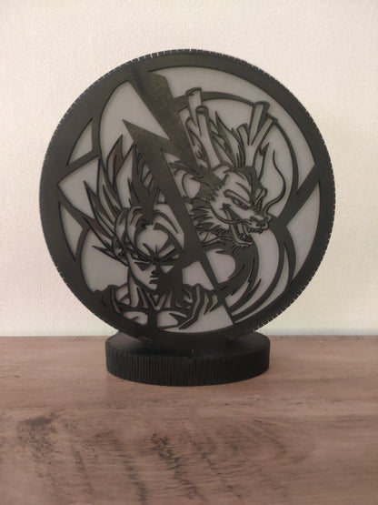 Lampe Dragon Bull Z Goku Shenron