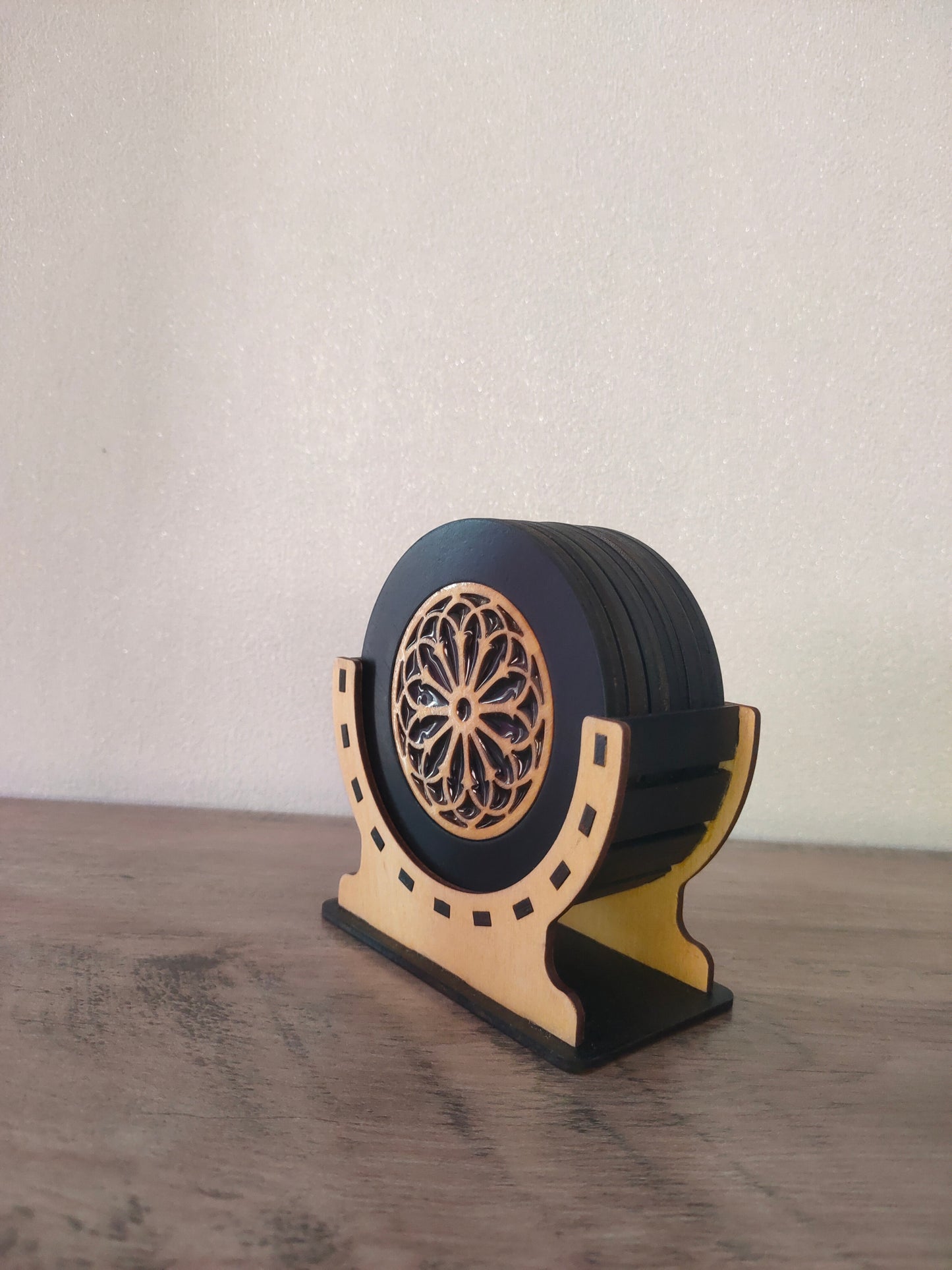 Sous verre Bois Époxy