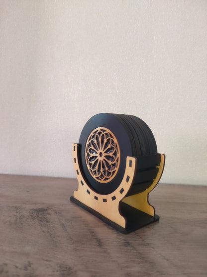 Sous verre Bois Époxy