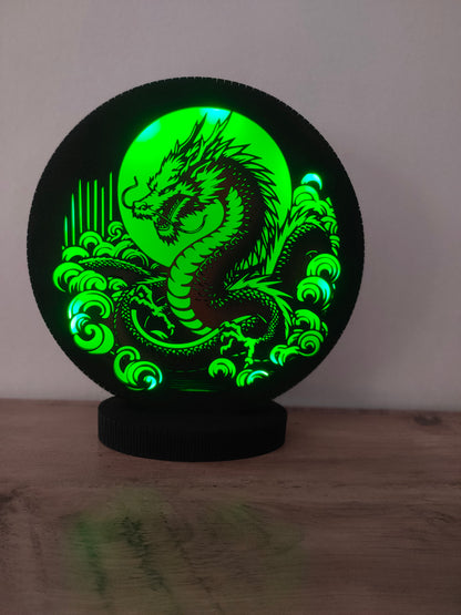 Lampe Dragon 20cm