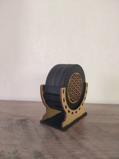 Sous verre Bois Époxy