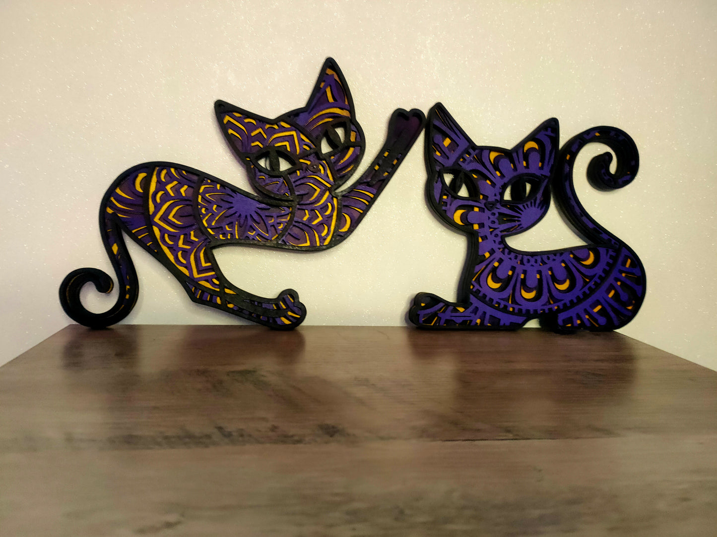 Mandala Chat Siamois