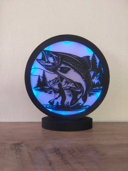 Lampe Pêcheur Truite 2